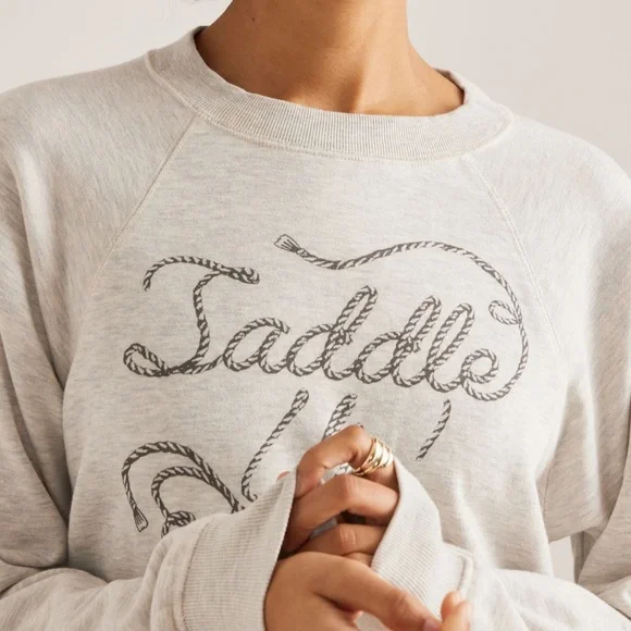 NWT - Crew-Neck Graphic Sweatshirt - Picture 4 of 8